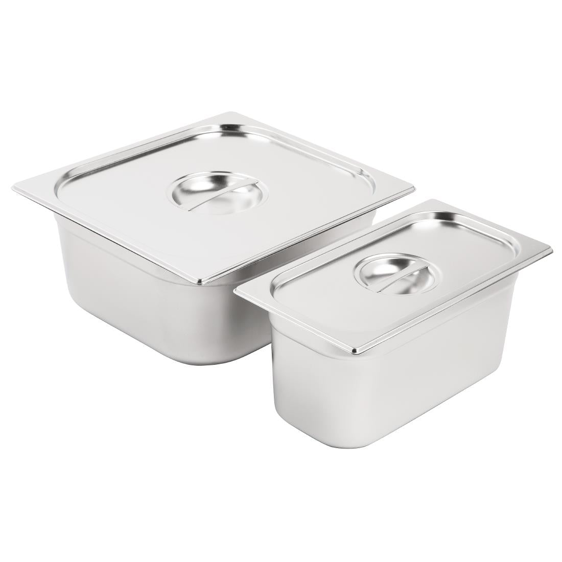 Vogue Stainless Steel Gastronorm Tray Set 1/3 product image