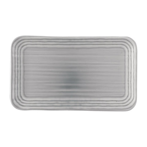 Dudson Harvest Norse Organic Rect Plate Grey product image