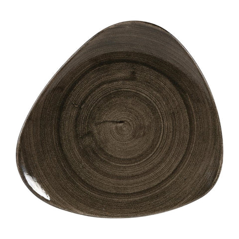 Churchill Stonecast Patina Lotus Plates Iron product image