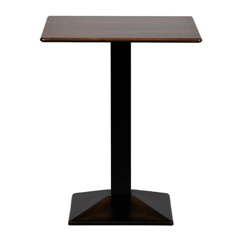 Turin Metal Base 700mm Square Poseur Table product image