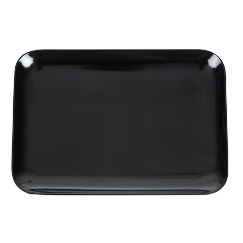 Dalebrook Melamine Medium Rectangular Platter Black 290mm