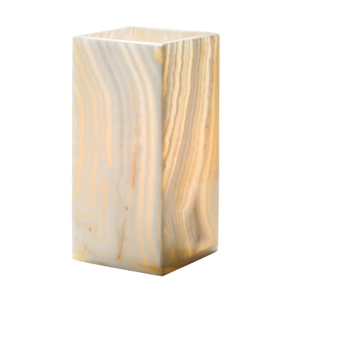 Hollowick Luxor Large Solid Alabaster Lamp product image