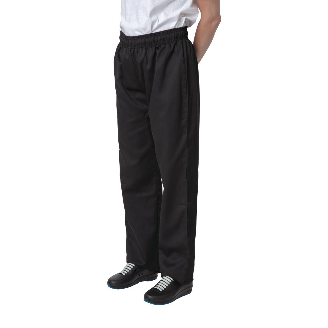 Nisbets Essentials Chef Trousers Black 2XL product image