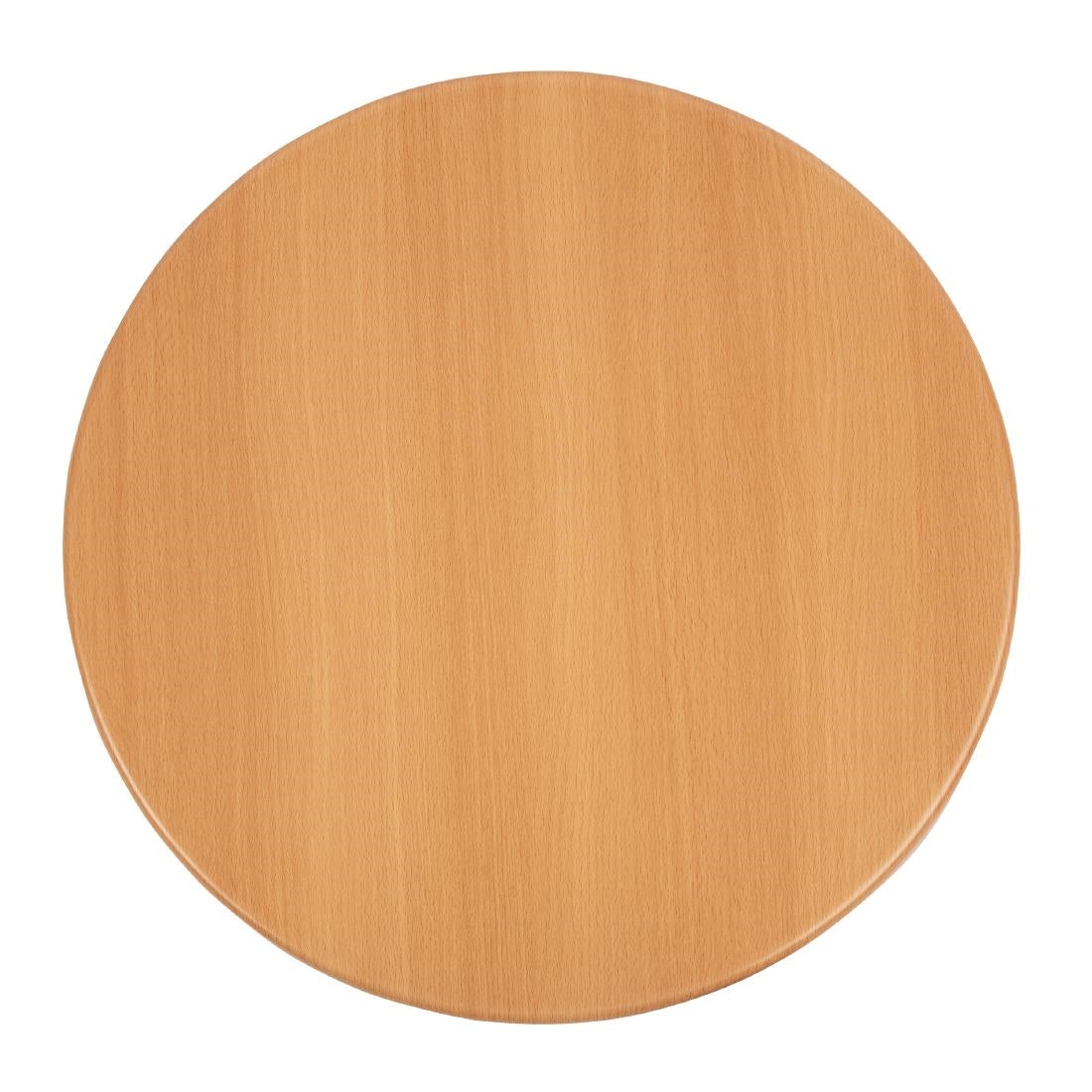 Bolero Pre-drilled Round Tabletop Beech Effect 600mm product image