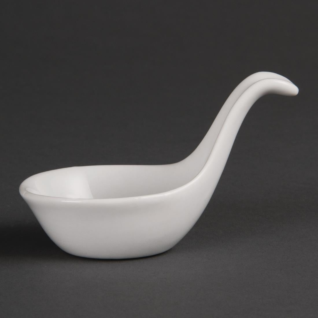 Olympia Whiteware Miniature Spoon Shape product image