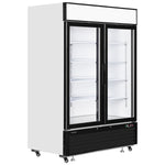 Tefcold LGF5000 Double Glass Door Display Freezer 1108 Ltr - Advantage Catering Equipment