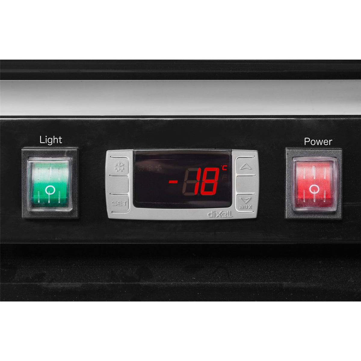 Tefcold LGF5000 Double Glass Door Display Freezer 1108 Ltr - Advantage Catering Equipment