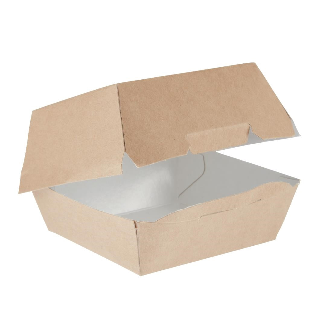 Colpac Compostable Kraft Burger Boxes Small 108mm (Pack of 250) product image