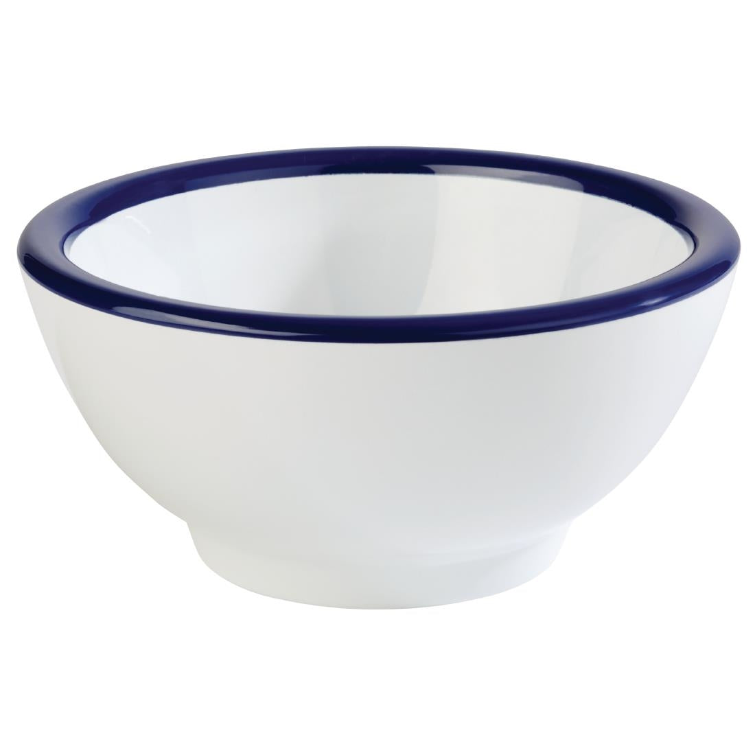 APS Pure Bowl White And Blue 130 x 65 0.3Ltr product image