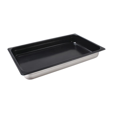 Vogue Heavy Duty Stainless Steel Non Stick 1/1 Gastronorm Tray 65mm