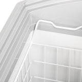 Tefcold NIC100 130 Ltr Curved Glass Lid Chest Freezer