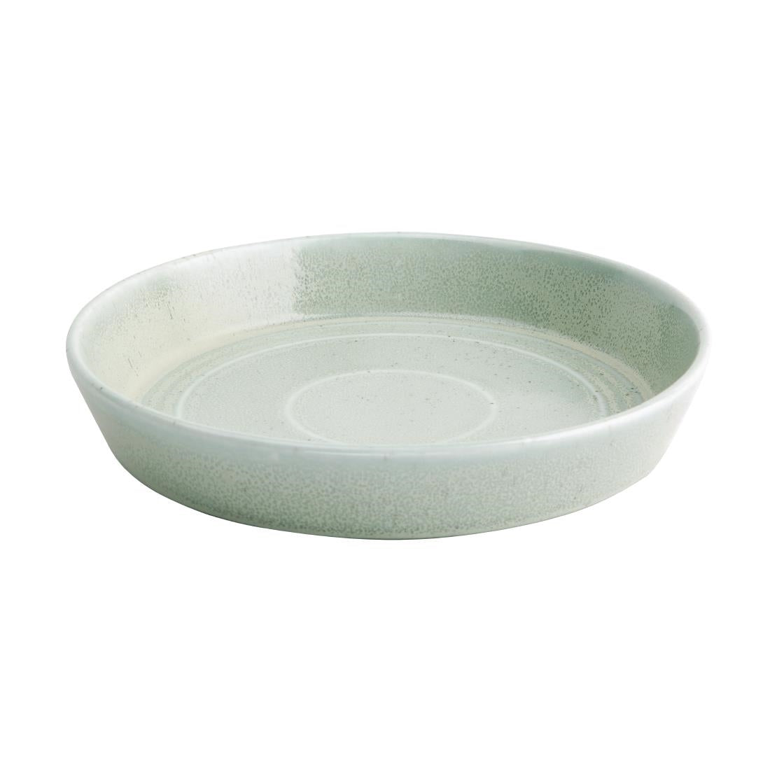 Olympia Cavolo Flat Round Bowls Spring Green product image