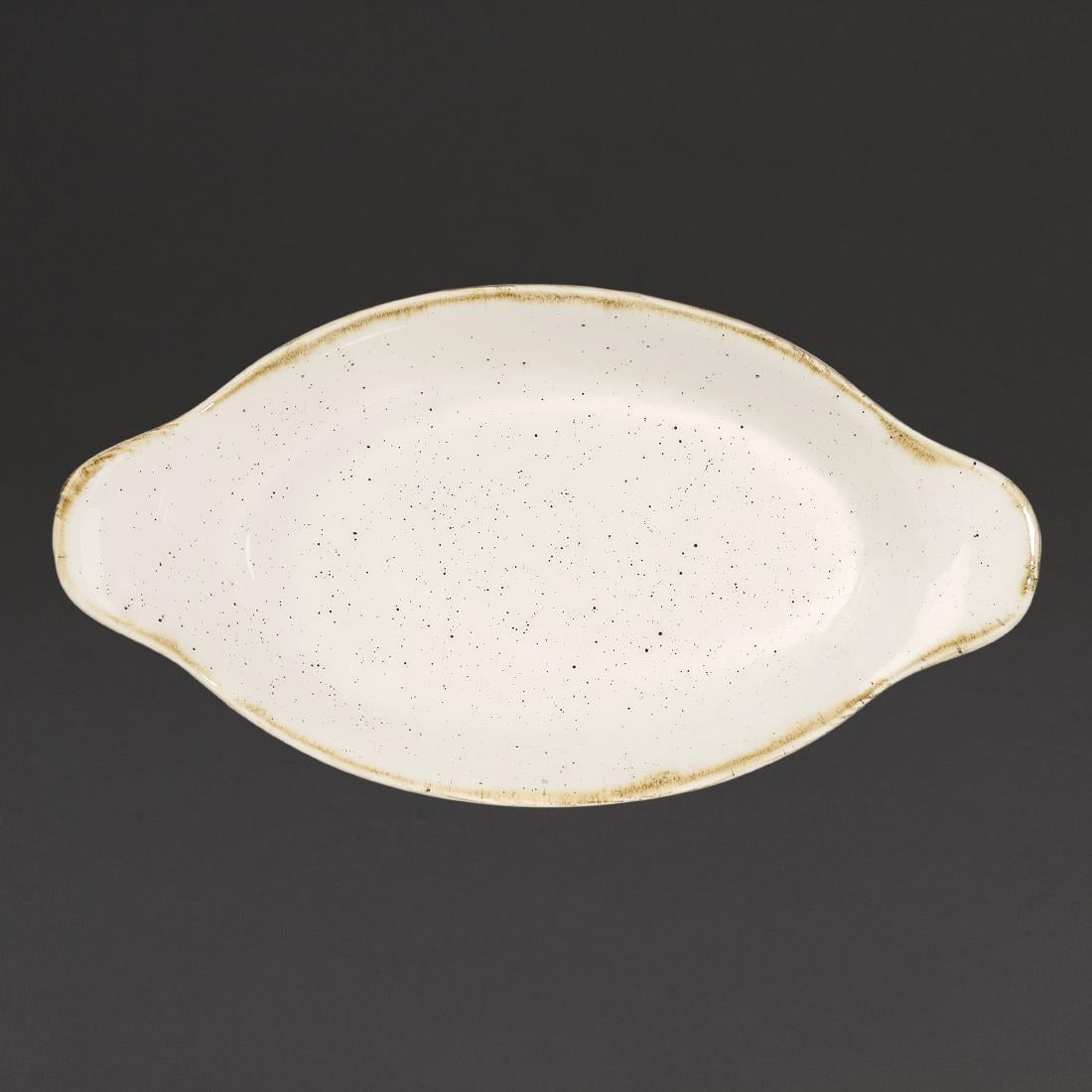 Churchill Stonecast Oval Eared Dishes Barley product image