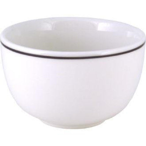 Churchill Black Line Sugar Bowls 89mm (Pack of 12)