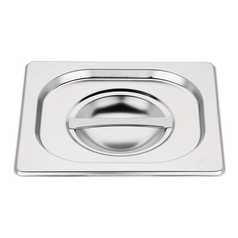 Vogue Stainless Steel 1/6 Gastronorm Lid