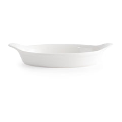 Churchill Oval Eared Dishes 160mm Porcelain White (Pack of 6)