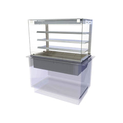 Kubus KMDA3 Drop-In Ambient Multideck Display, 3 Shelf