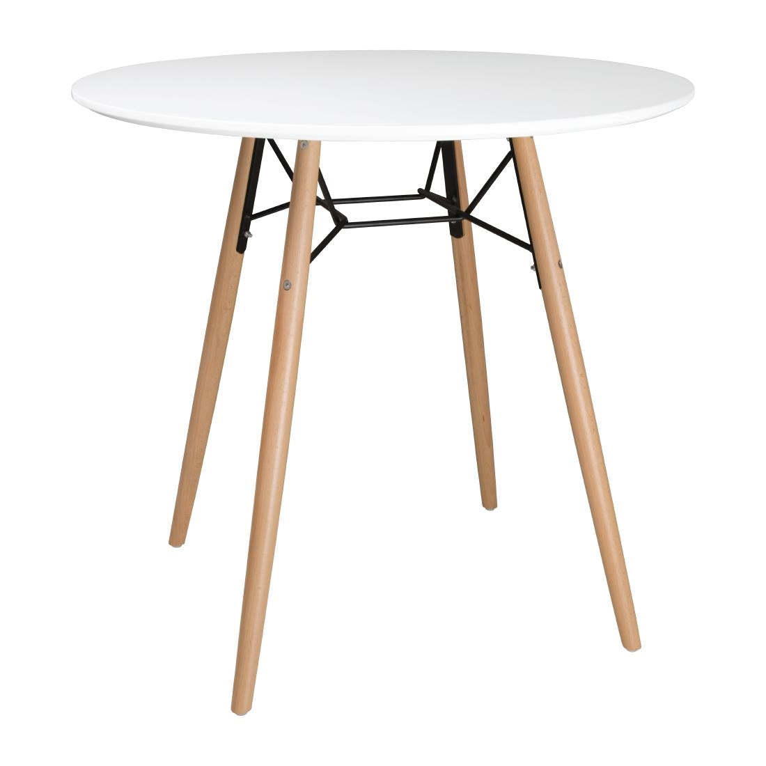 Bolero Arlo Table Round White 798mm product image