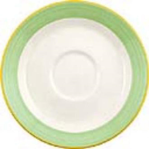 Steelite Rio Green Slimline Saucers 150mm (Pack of 36)