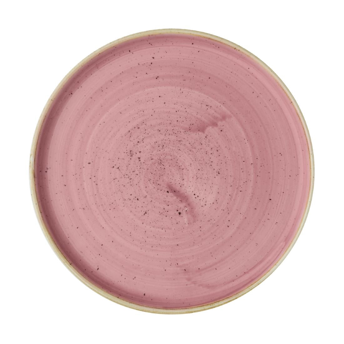 Churchill Stonecast Walled Plates Pink 220mm product image