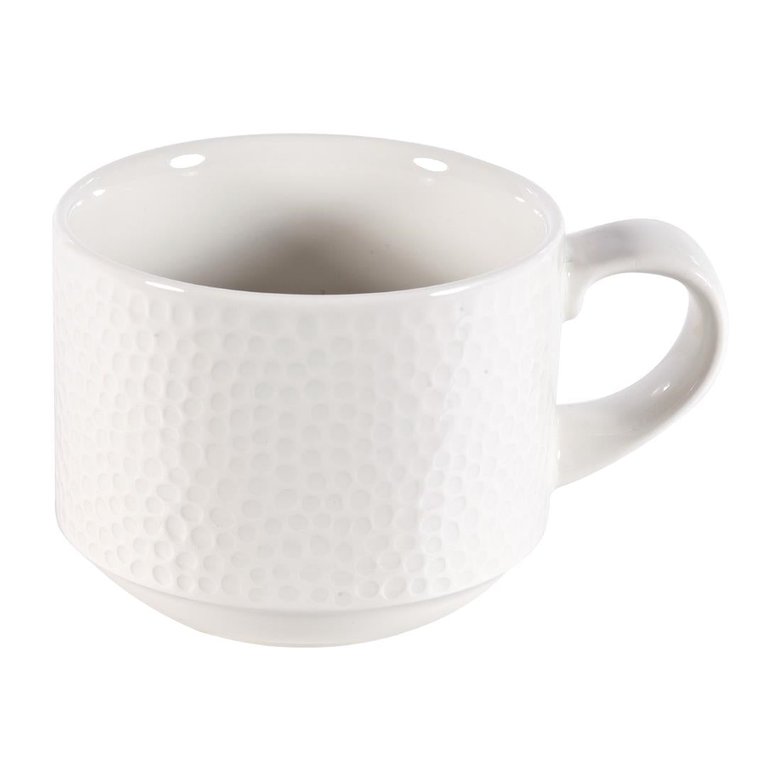 Churchill Isla Stacking Cup White 220ml 8oz product image