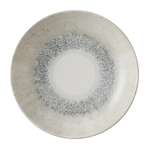 Churchill Studio Prints Fusion Grey Coupe Plate 248mm (Pack of 12)
