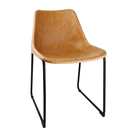Bolero Rodeo Side Chairs Camel product image