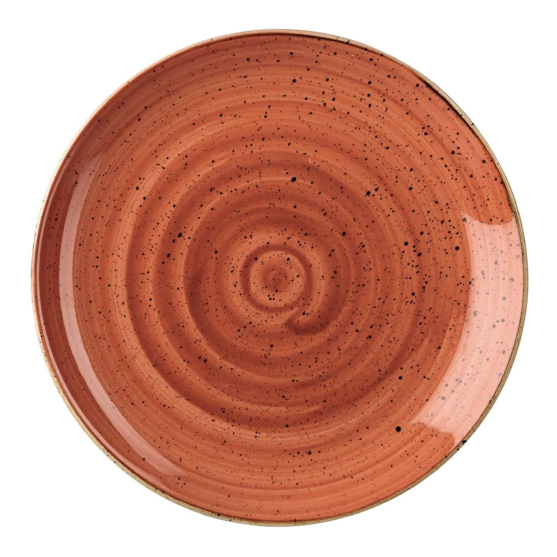 Churchill Stonecast Round Coupe Plate Spiced product image