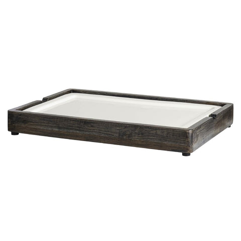 Steelite DWH Fusion Buffet System Riser Ash Grey 584x381mm