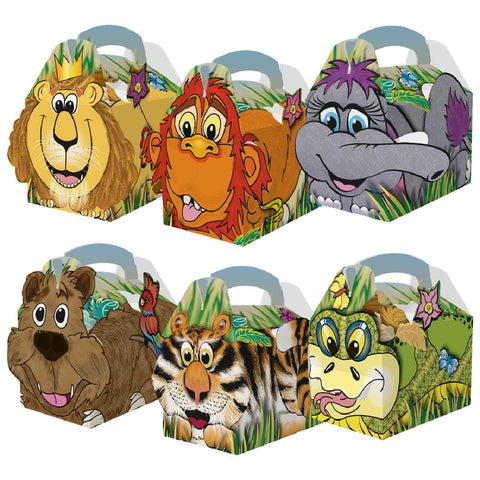 Colpac Jungle Lion Children's Meal Boxes (Pack of 250)