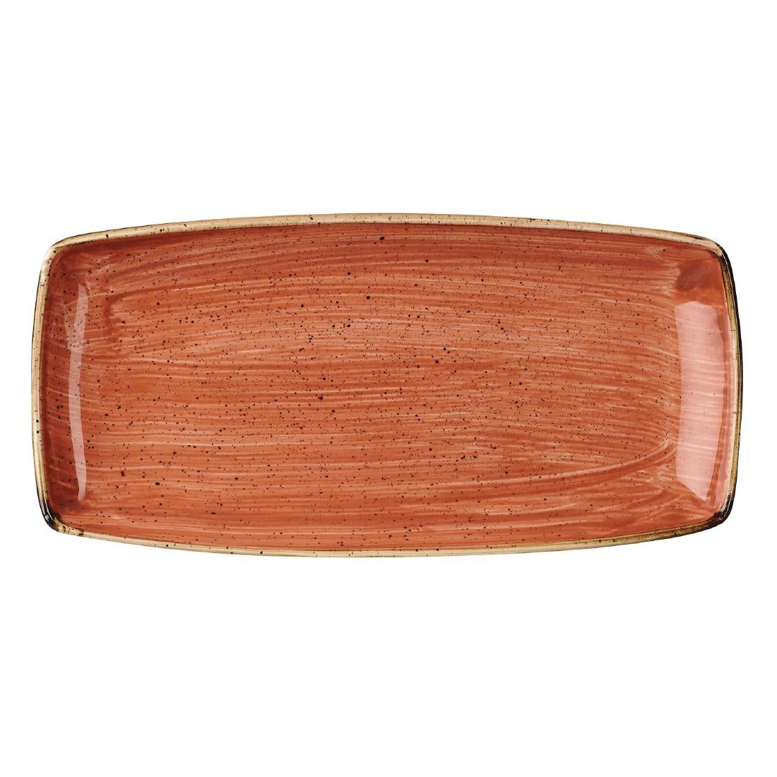 Churchill Stonecast Rectangular Plate Spiced product image