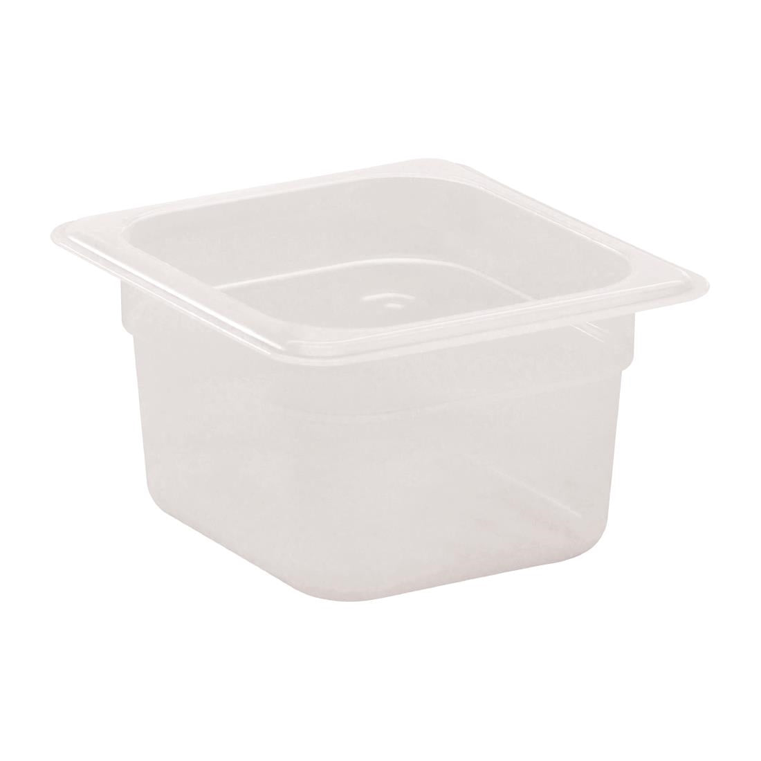 Cambro Polypropylene 1/6 Gastronorm Food Tray product image
