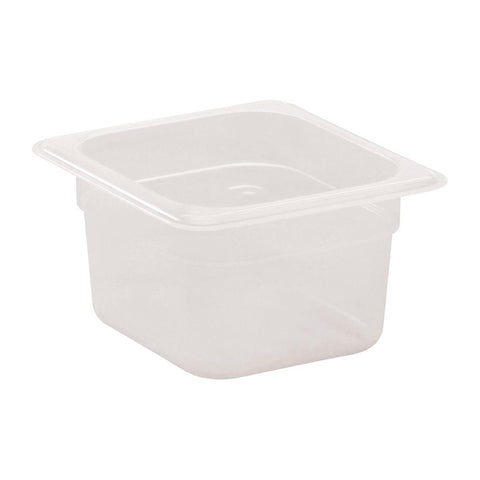 Cambro Polypropylene 1/6 Gastronorm Food Tray 100mm