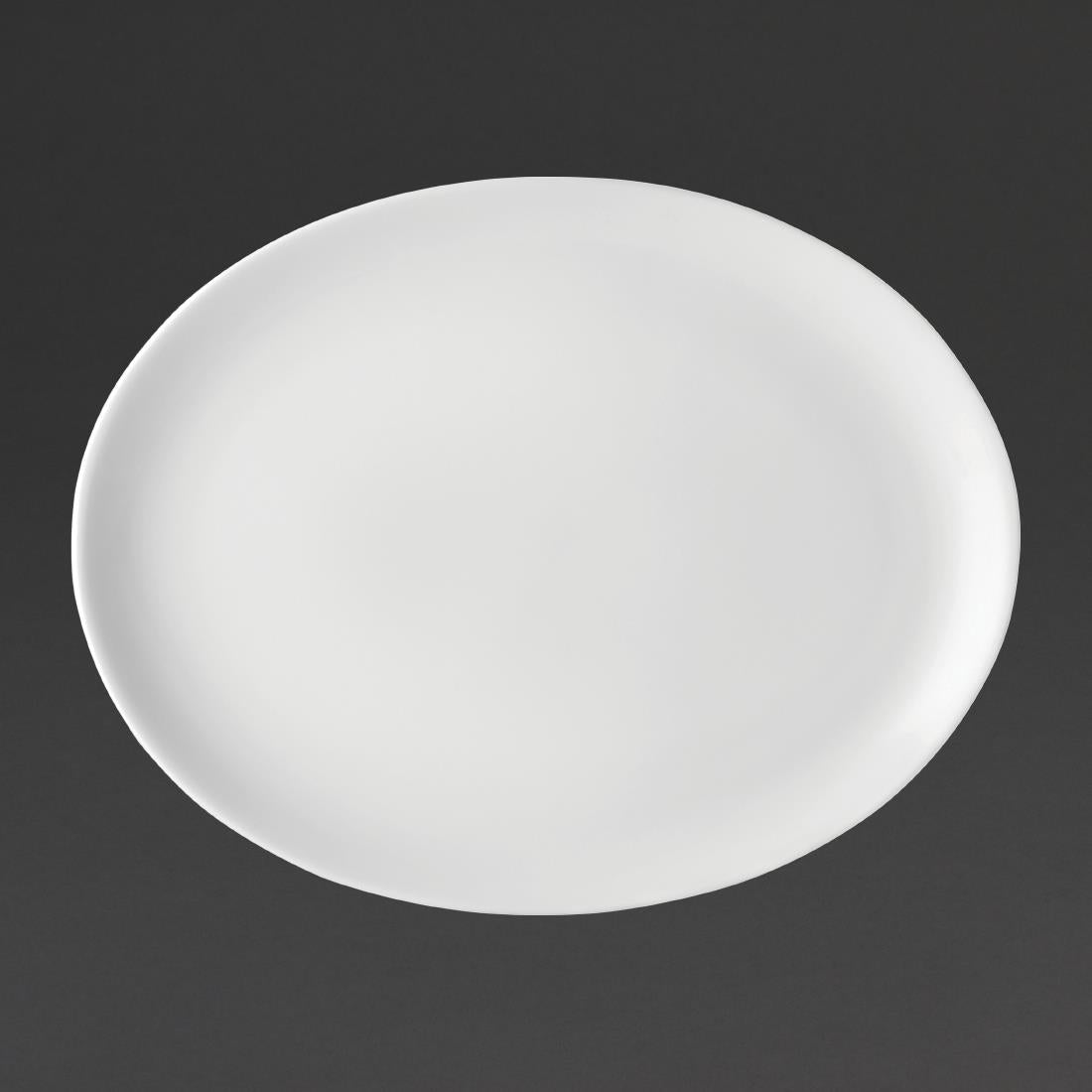 Utopia Pure White Oval Plates 300mm product image