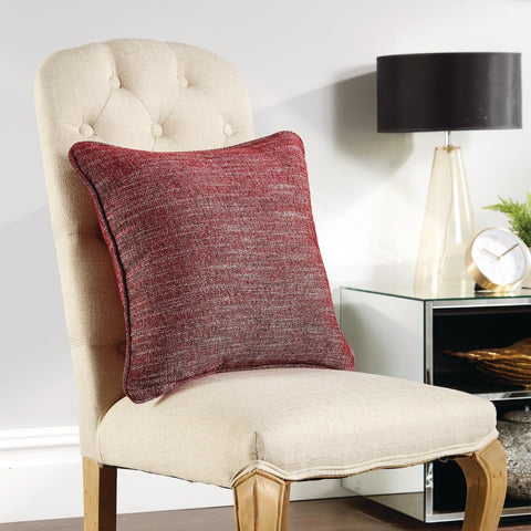 Mitre Polaris Throw Cushion Garnet 43 x43cm