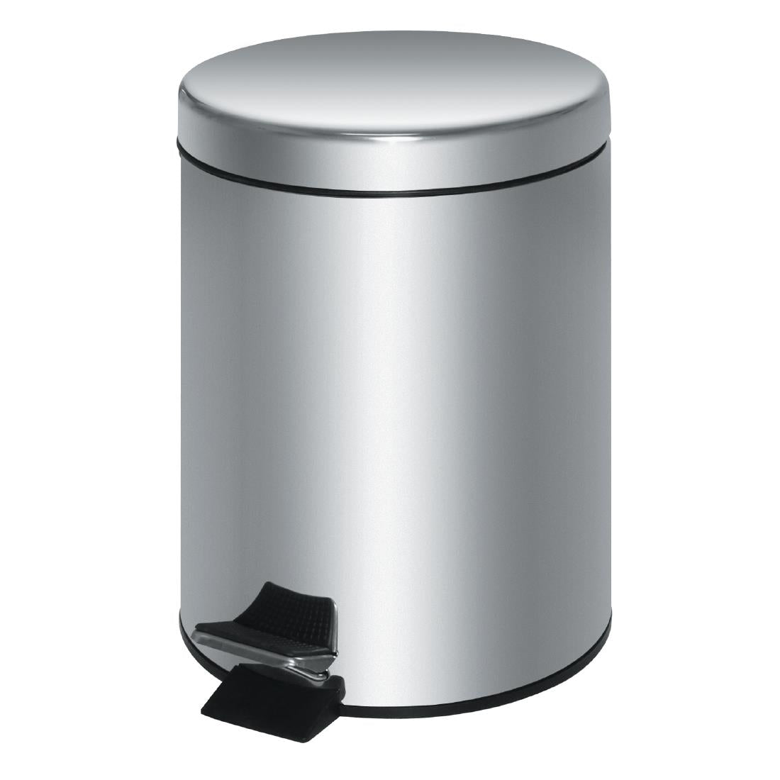 Stainless Steel Pedal Bin Silver 20Ltr product image