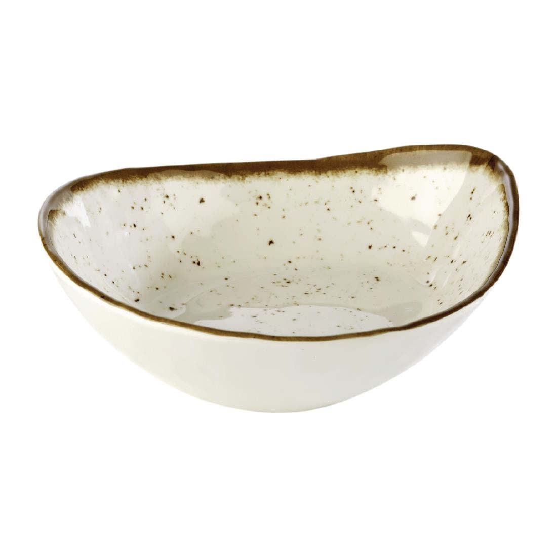 APS Stone Art Oval Bowl 230mm length product image