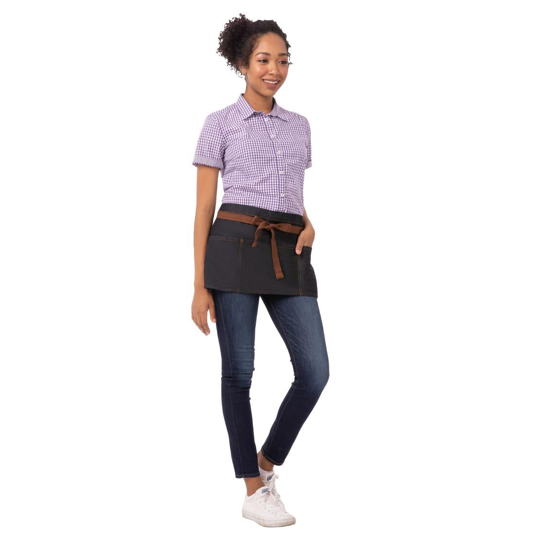 Chef Works Urban Memphis Waist Apron Indigo product image