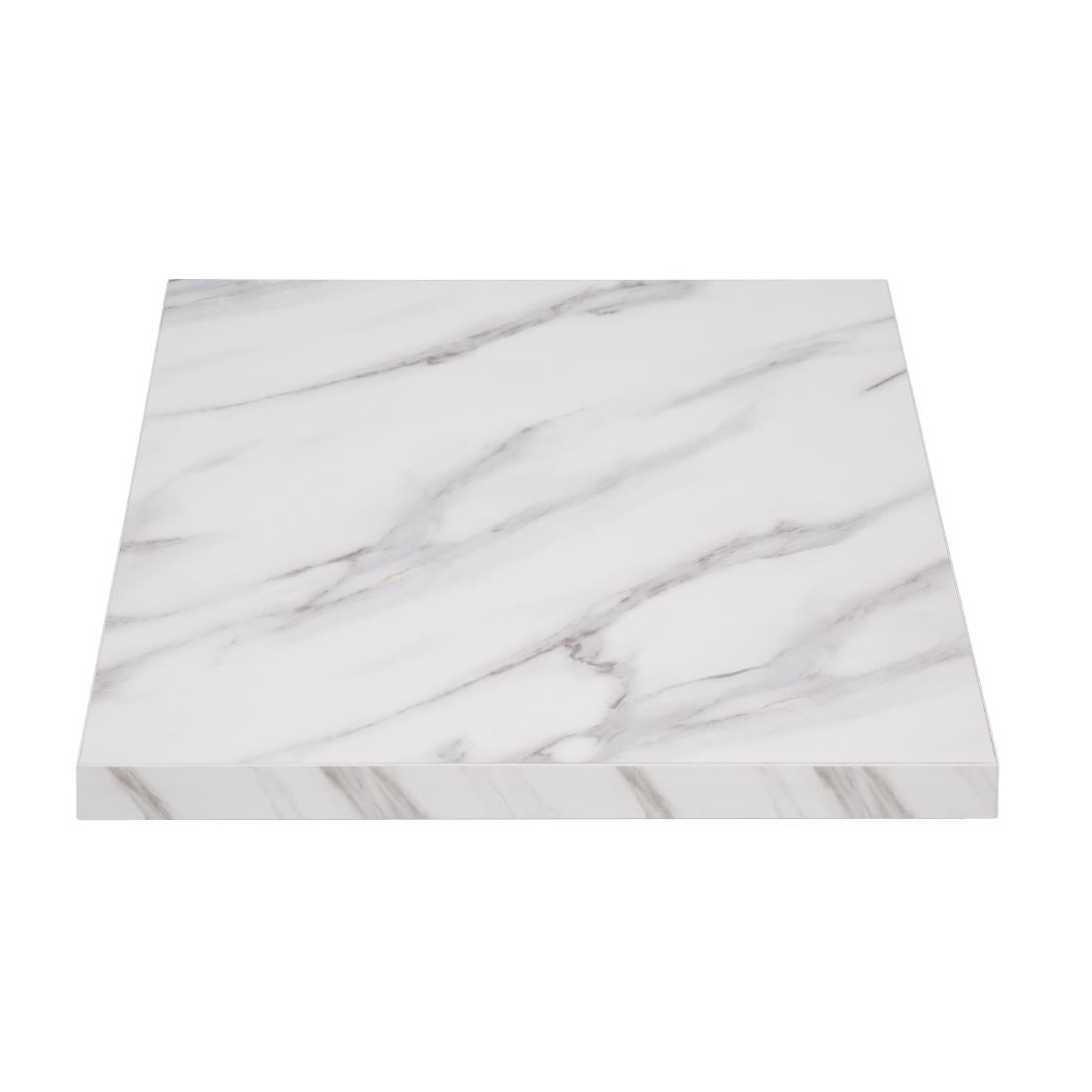 Bolero Pre-Drilled Square Table Top Marble product image