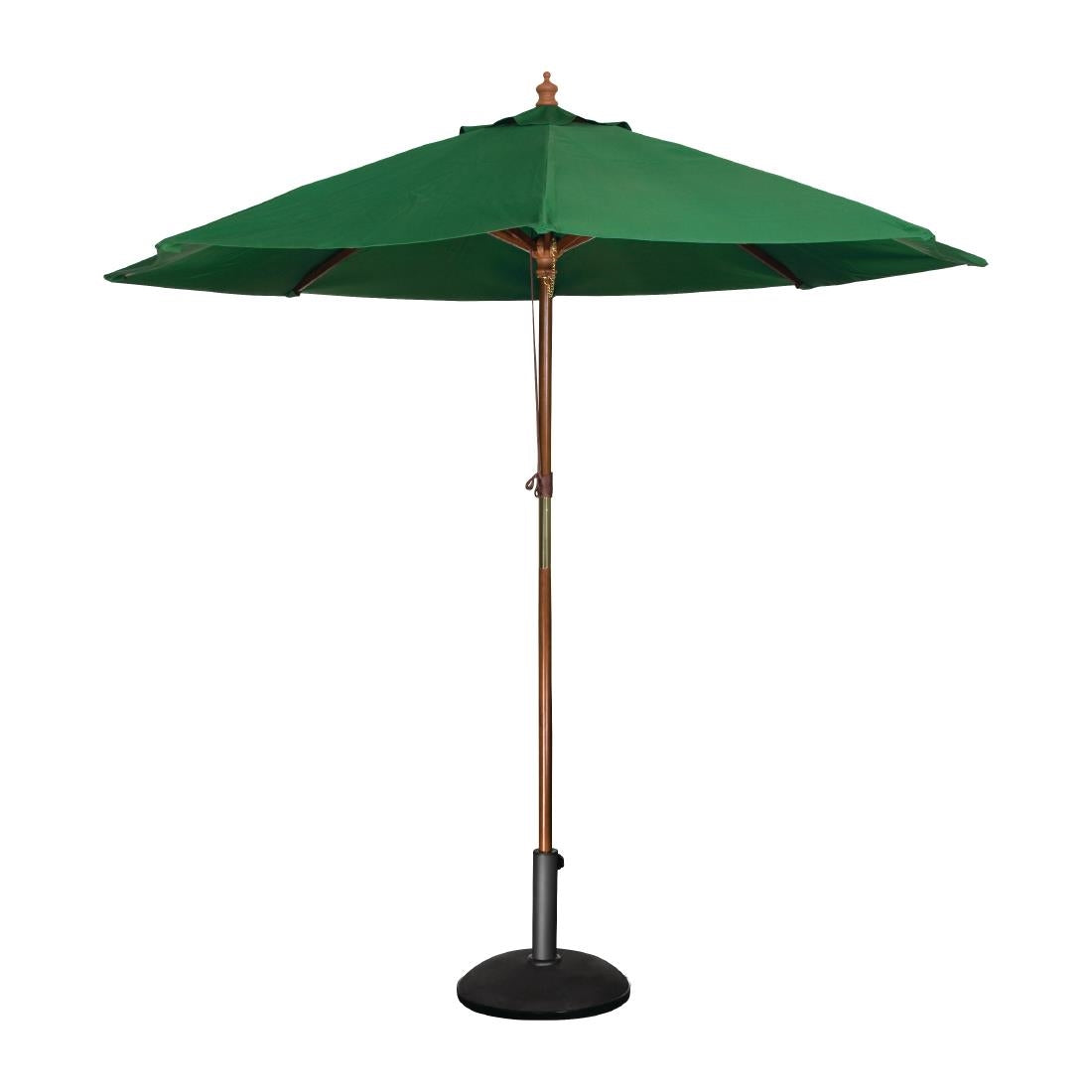 Bolero Round Parasol 2.5m Diameter Green product image