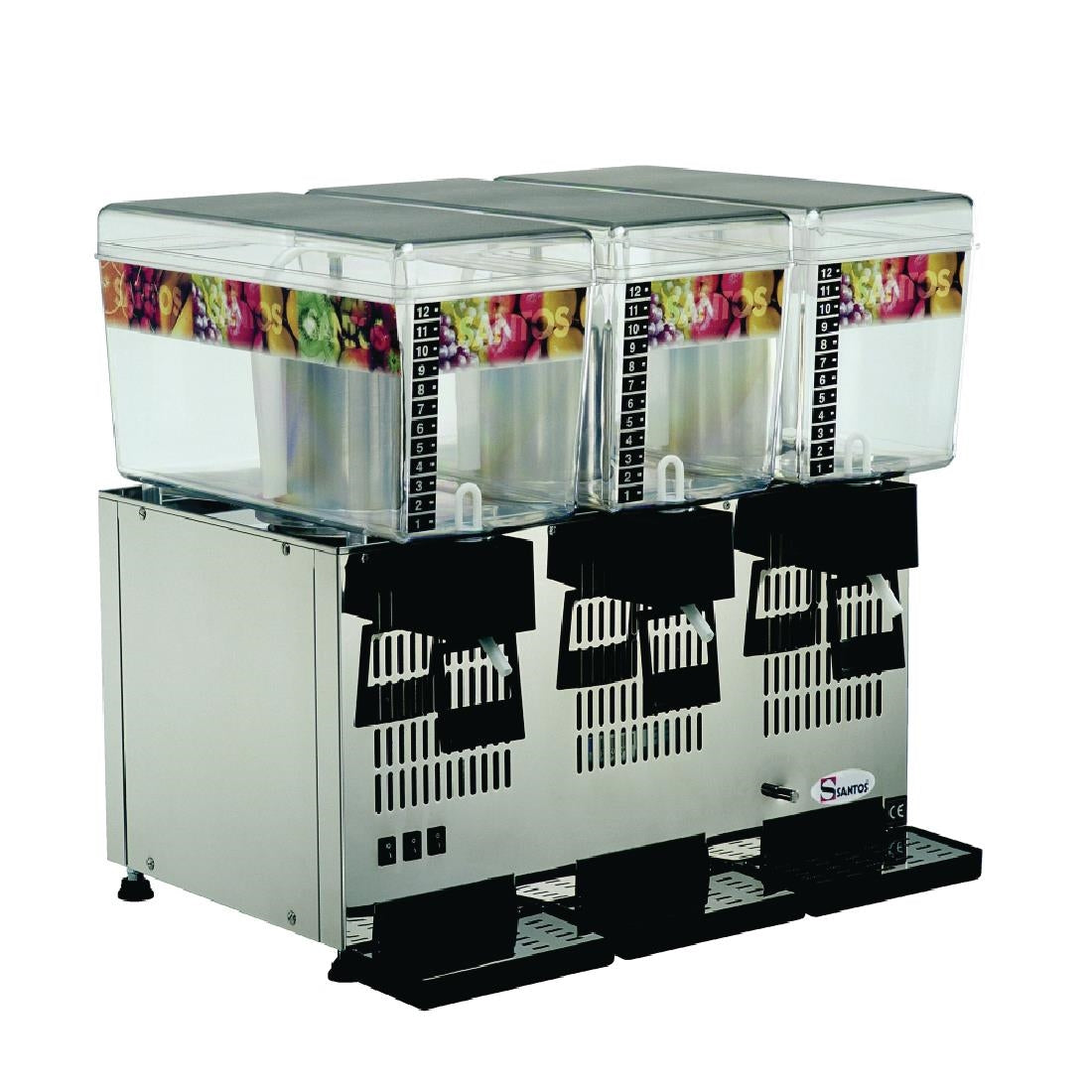Santos Cold Drink Dispenser 3 Bowls 34-3A product image