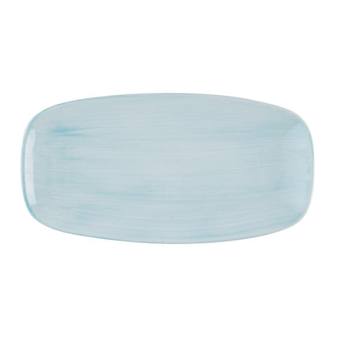 Churchill Stonecast Canvas Breeze Chefs Oblong Plates 288x152mm (Pack of 12)