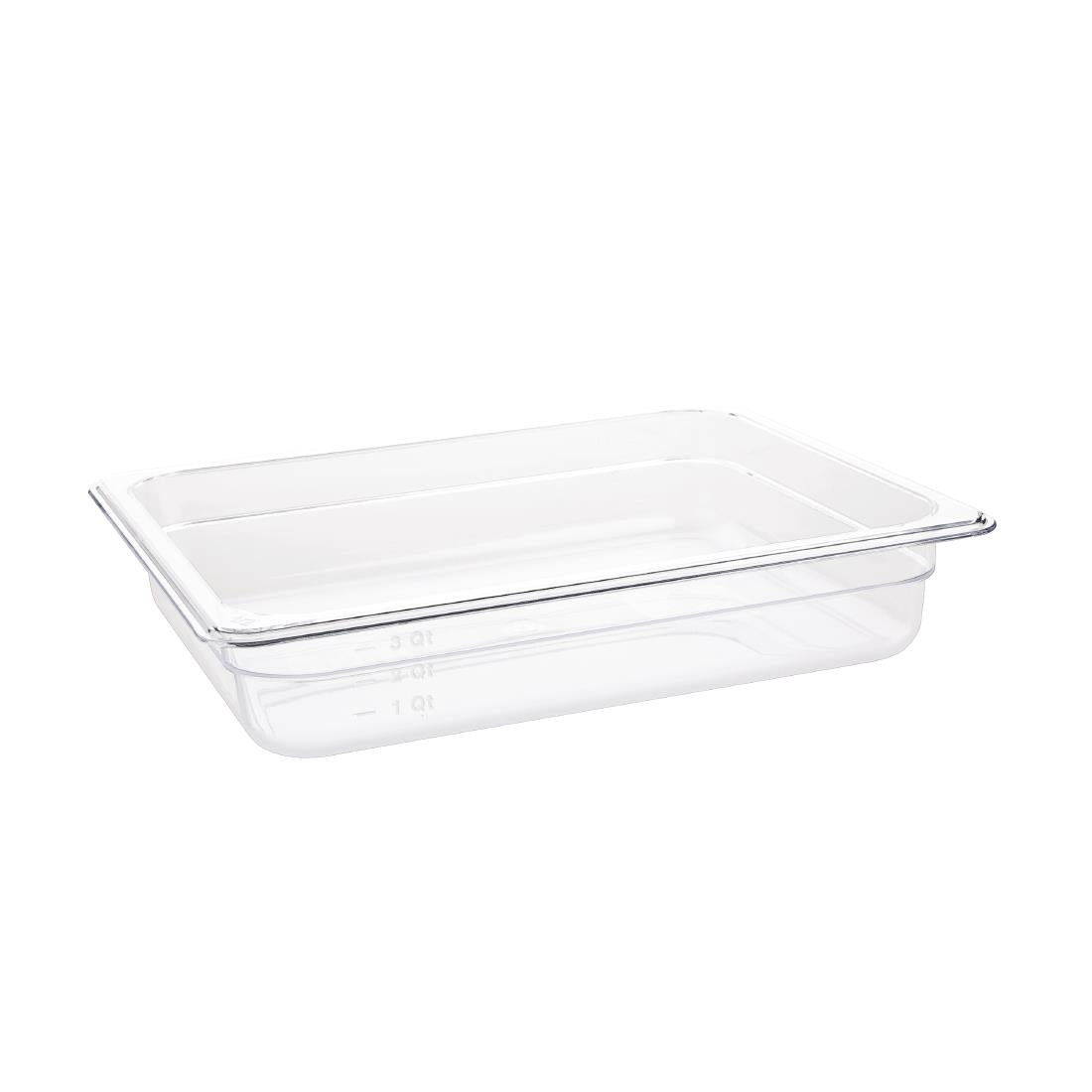 Vogue Polycarbonate 1/2 Gastronorm Container product image