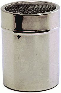 Genware 8002 S/St.Shaker With Mesh Top (Plastic Cap)