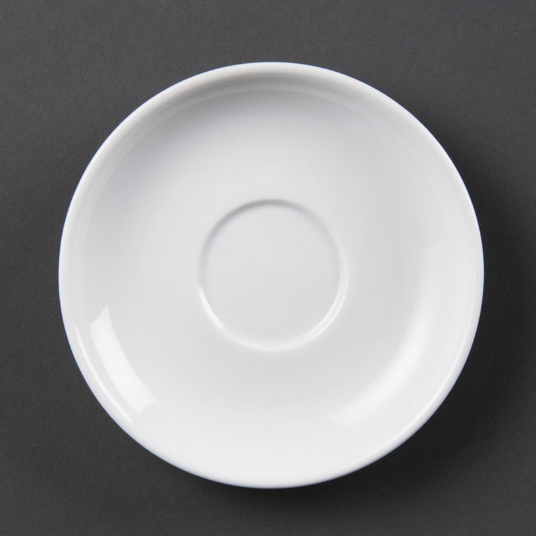 Olympia Whiteware Espresso Saucers product image