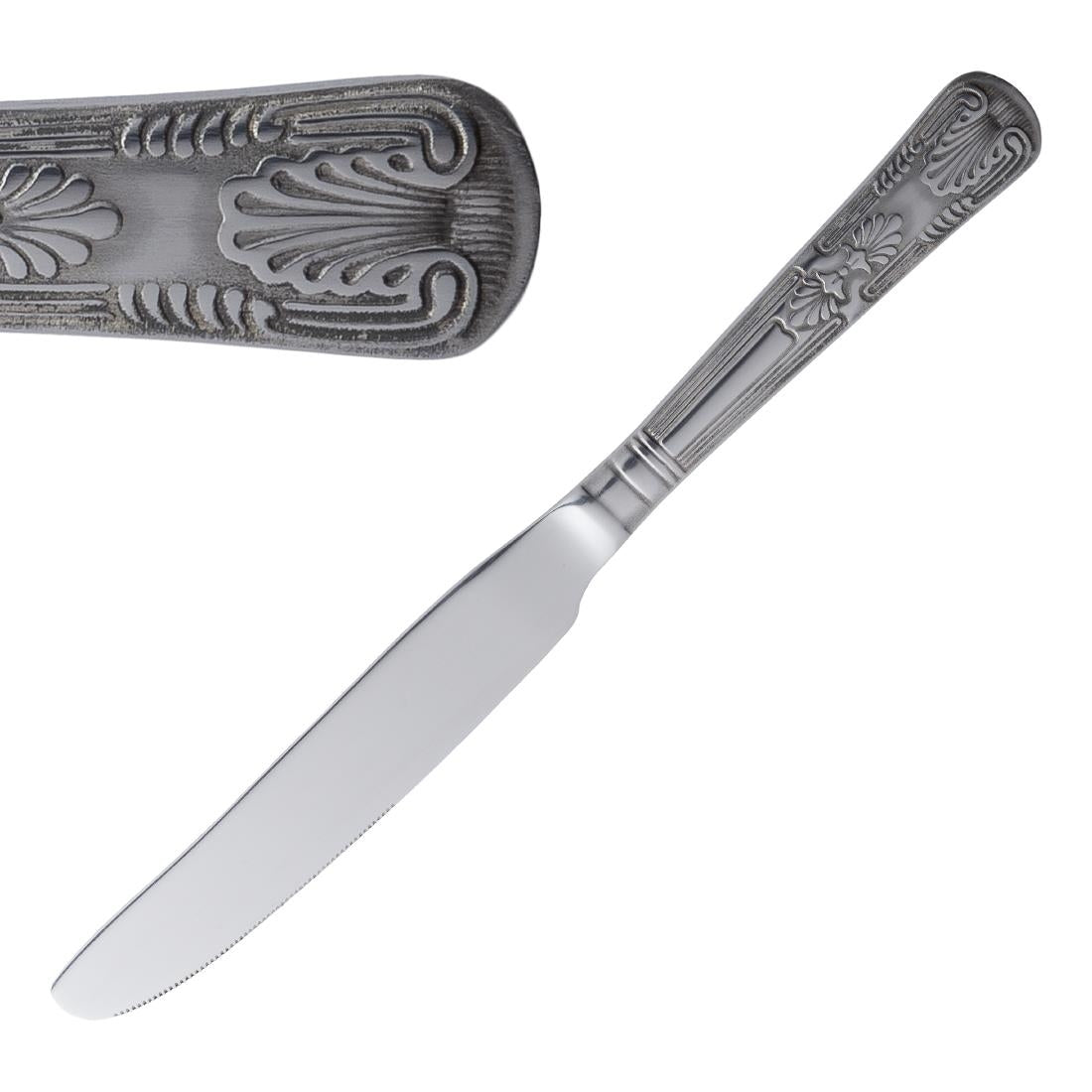 Olympia Kings Solid Handle Dessert Knife product image
