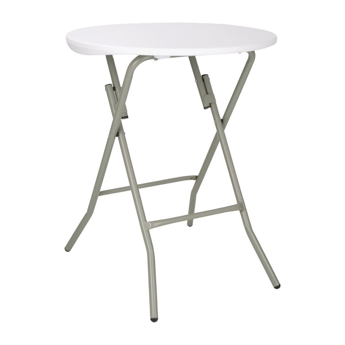 Bolero Round Folding Table Granite White product image