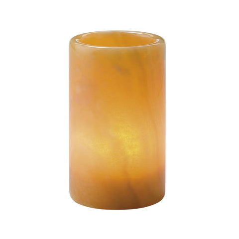 Hollowick Solid Onyx Mini Onyx Lamp 70mm x 70mm