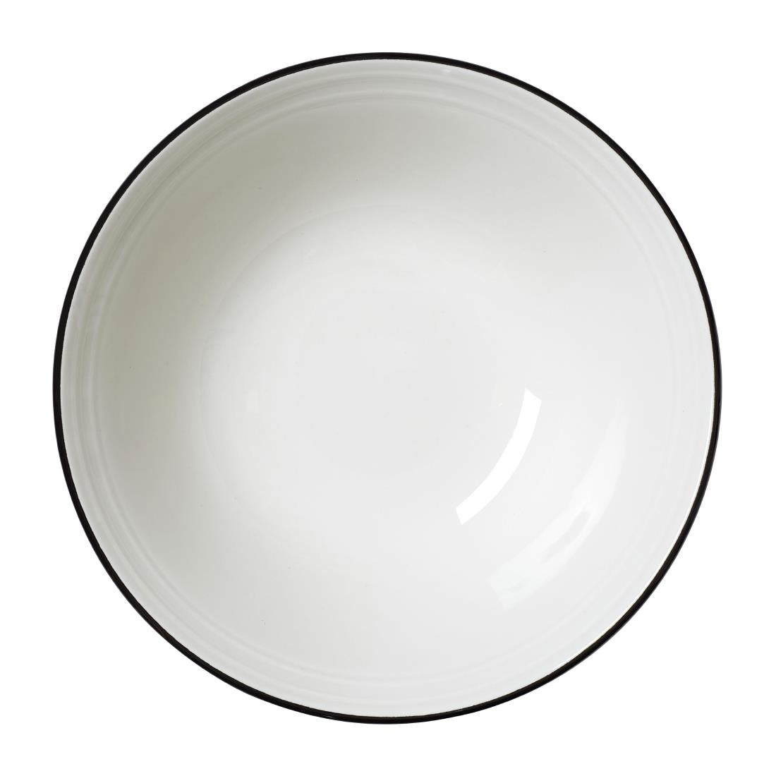 Steelite Bead Black Band Oatmeal Bowls 165mm product image