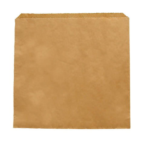 Vegware Compostable Paper Sandwich Bags Kraft - 7x7" (Pack of 1000)